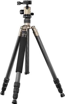 Produktbild von Mantona Titanium Carbon 2 in 1 Stativ, 159cm