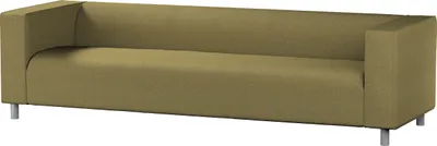 Produktbild von Dekoria Bezug für Klippan 4-Sitzer Sofa, olivgrün, Bezug für Klippan 4-Sitzer