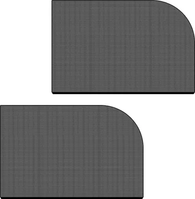 Produktbild von Autosonnenschutz Kinder 2 Stück – dehnbar & atmungsaktiv, UV-Schutz, Auto Fenster Sonnenschutz