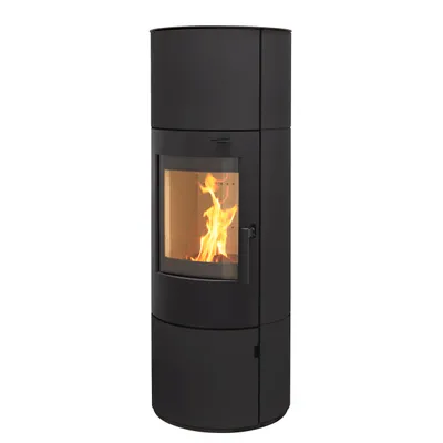 Produktbild von Kaminofen München XL Stahl schwarz