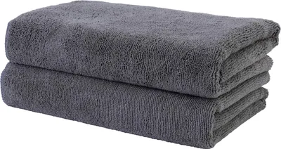 Productafbeelding van Microvezel handdoek voor het haar, sneldrogend, 2 stuks, 50 x 101 cm, geschikt voor thuis en op reis