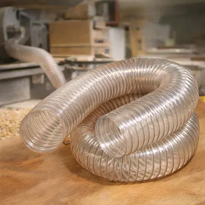 Produktbild von Absaugschlauch transparent D=100 mm L=2,5 m - Zubehör für die Absauganlage