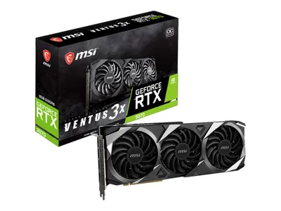Immagine prodotto di MSI VENTUS RTX 3070 3X 8G OC LHR scheda video NVIDIA GeForce RTX 3070 8 GB GDDR6