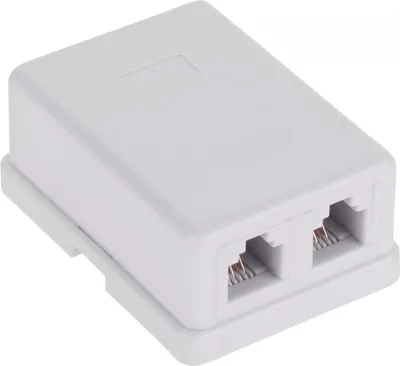 Zdjęcie produktu dla Tel0020 Gniazdo Abonenckie Telef.6P4Cx2