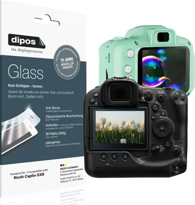 Produktbild von 2x dipos GlassAR Ricoh Caplio GX8