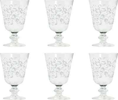 Image de Excelsa set de 6 verres Domus verre 8,5x8,5x13,5 cm transparent