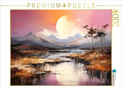 Produktbild von CALVENDO Puzzle Sonnenaufgang | 2000 Teile Lege-Größe 90x67cm Foto-Puzzle für glückliche Stunden