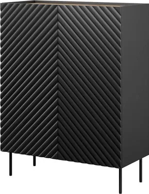 Produktbild von Bücherregal 2D2SZ ONDA 98x45x127 schwarz