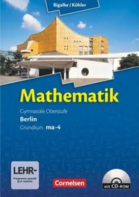 Obrázek produktu pro Grundkurs ma-4 Qualifikationsphase. Schülerbuch
