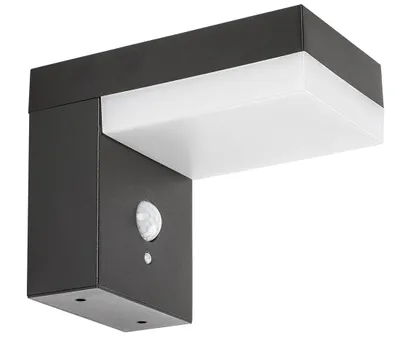 Productafbeelding van Rabalux ZREBAR, Buitenwandlamp/plafondlamp, Zwart, Aluminium, Kunststof, IP44, Geschikt voor gevel, terras, Energieklasse III