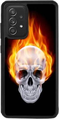 Produktbild von TPU Silikon Hülle für Samsung Galaxy S20 FE Handy Cover Case Schutzhülle Handyhülle Bumper MOTIV 3 Totenkopf