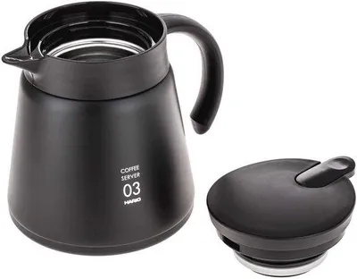 Productafbeelding van Glazen theepot in zwart - 80 cl