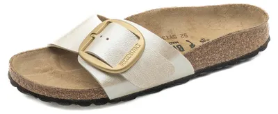 Immagine prodotto di birkenstock scarpe donna 1015279madrid bigbuckle pearlwht pe26 taglia:39