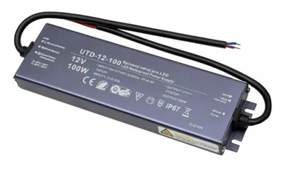 Obrázek produktu pro LED Solution LED zdroj (trafo) 12V 100W IP67 Premium 191170