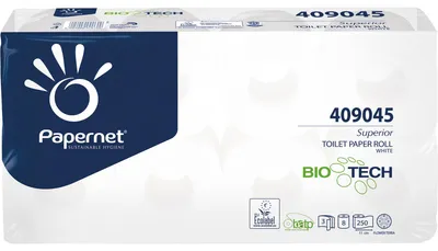 Immagine prodotto di Papernet Toilettenpapier Superior 250 Bl ws 8 Ro./Pack.