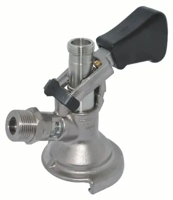 Immagine prodotto di Attacco fusto birra, Accoppiatore per fusti, Attacco keg - chiusura del fusto, tipo M - uscita superiore