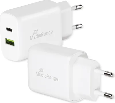 Obrázok produktu pre MediaRange MRMA112 Zásuvka nabíjačky 2x USB biela