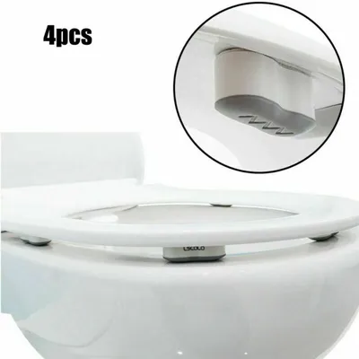 Produktbild von WC-Sitz-Puffer 4 Stk Abstandhalter Auflagestopfen für WC Sitz Toilettensitz