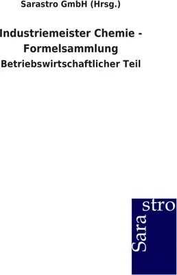 Produktbild von Industriemeister Chemie - Formelsammlung