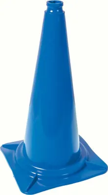 Produktbild von Dönges XXL Pylon, blau (Pylone Leitkegel Hütchen Reitsport Bodenarbeit)