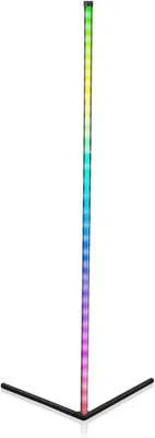 Produktbild von RGB-Stehlampe – Stehlampe – Für stimmungsvolle Beleuchtung – Mit Musiksensor – 140 cm – Mehrfarbig