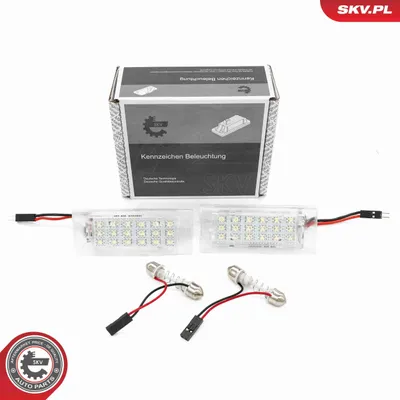 Produktbild von ESEN SKV 72SKV516 Kennzeichenbeleuchtung Rechts Links für BMW X3 (E83) LED