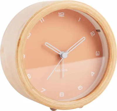 Produktbild von Karlsson - Wecker Gentle - Orange - Ø11.8cm