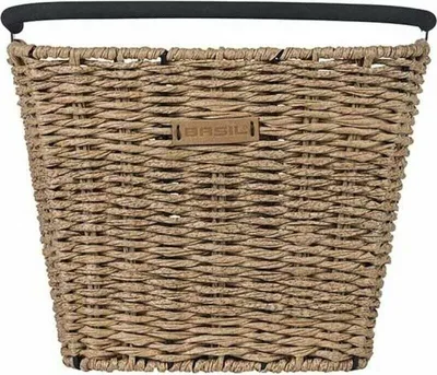 Obrázek produktu pro Basil Bremen Rattan Look Košík na kolo Seagrass