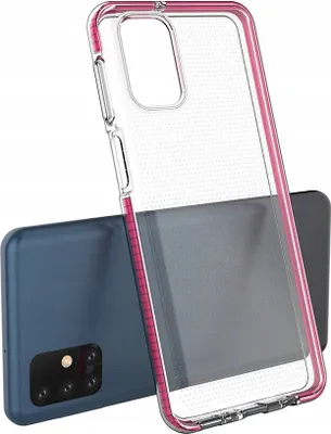 Obrázok produktu pre Pružinové puzdro kryt s rámom pre Samsung Galaxy M51 Mint