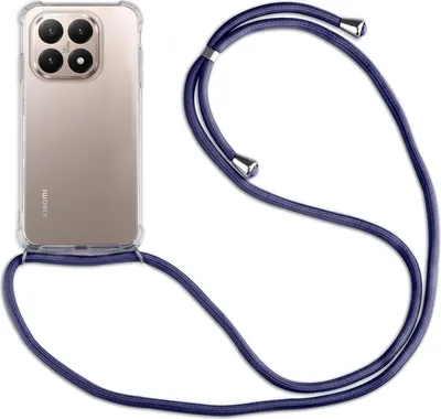 Produktbild von Handykett für Xiaomi 15T Hülle mit Kordel Handyhülle mit Band in Blau