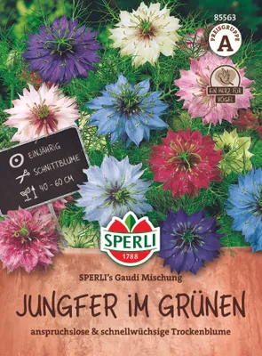 Produktbild von SPERLI Jungfer im Grünen Samen Gaudi 120 Pflanzen