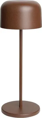 Obrázok produktu pre Stolová lampa Olympia Siena okrúhla kupola gaštanová 300 mm