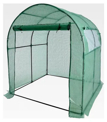Produktbild von Gewächshaus Foliengewächshaus 180x180x200 cm Treibhaus Folien-Tunnel