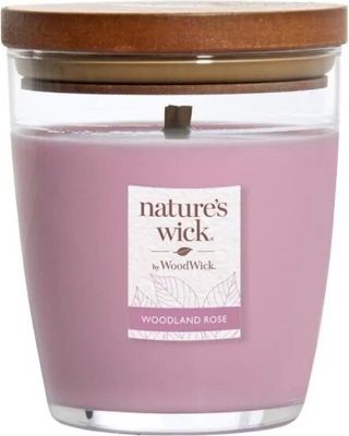 Nature's Wick®By Woodwick Svíčka s vůní lesní růže