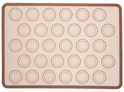 Image de Orion Tapis Silicone Macarons 42x29,5cm Brun Beige