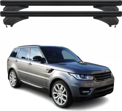Produktbild von Menabo Dachträger für Land Rover Range Rover 2 Sport L494 2014-22 Alu Schwarz 2x