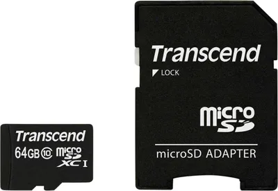 Obrázek produktu pro Transcend Premium - Paměťová karta Flash (včetně adaptéru microSDHC/SD)