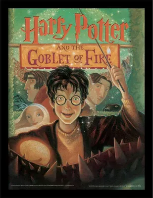 Produktbild von Harry Potter - Gerahmtes Poster "The Goblet Of Fire" PM7981 (40 cm x 30 cm) (Bunt)