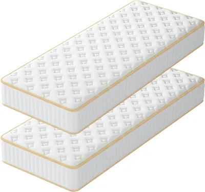 Image de DEWINNER Matelas en Mousse,Épaisseur18cm, 2*Mousse A Mémoire Matelas,Parfait Soutien Haute Resilience Ultra Respirante,Matelas réversible à Deux Faces