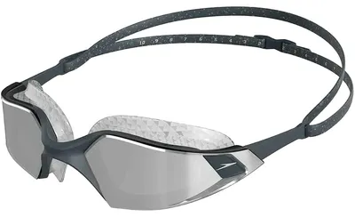 Imagen del producto de Speedo - Gafas de natación "Aquapulse Pro" unisex para hombre/mujer, talla única (gris óxido/negro/naranja)
