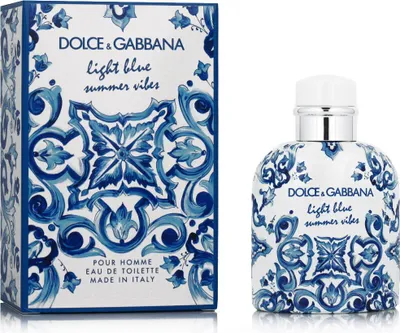 Image de Dolce & Gabbana Light Blue Summer Vibes Pour Homme Edt Spray 125 ml