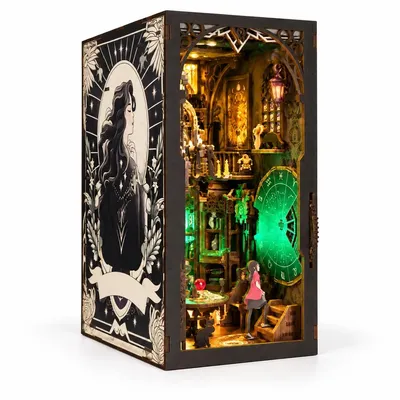 Productafbeelding van THAR Boekenhoek Tarot Divinatie Vereniging – Miniatuurwereld met LED-verlichting – 212 onderdelen