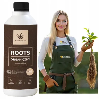 Obrázok produktu pre EcoDeco Roots hnojivo na trávnik a sadenice, organický koncentrát na podporu koreňov a klíčenia