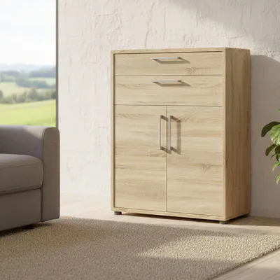 Produktbild von Sideboard - Eichenbraun 40x89x113h cm