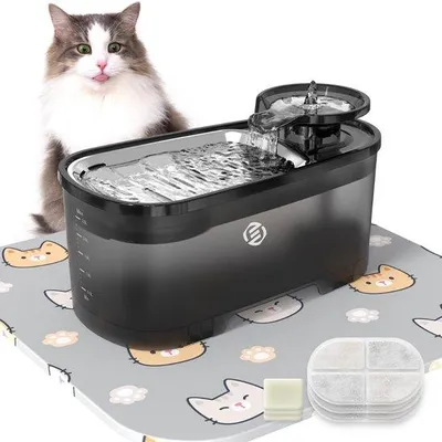 Immagine prodotto di Vasca per gatti con zampette - Fontana per gatti - Vasca per gatti con zampette - Vasca per gatti con acqua potabile