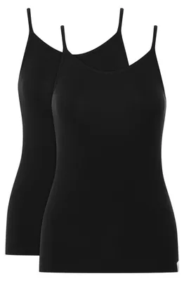 Immagine prodotto di Maglietta intima Henderson, confezione da 2, colore nero, in viscosa ed Spandex, taglia XXL