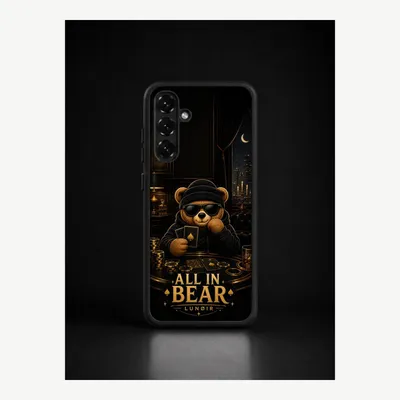 Image de Coque de protection pour Samsung A36, étui de téléphone avec motif ours – LUNØIR ©