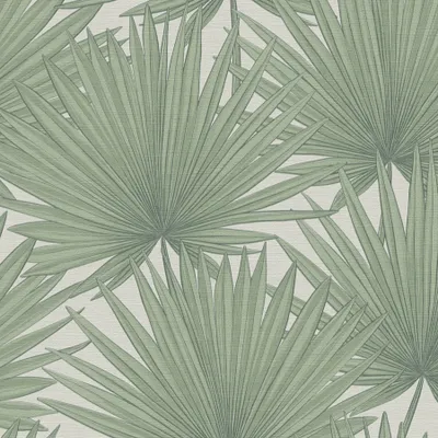 Produktbild von A.S. Creation | Antigua | 390901 | Vliestapete | Botanisch | 10.05 x 0.53 m | Grün | Wohnzimmer | Flur | Büro | Küche | Wohnräume
