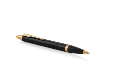 Zdjęcie produktu dla PARKER Kugelschreiber IM     Black Lacquer            M Blau Geschenkbox