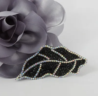 Produktbild von Strass Haarclip große Haarspange Modell 1